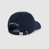 Anine Bing Jeremy Baseball Cap AB in Washed Navy