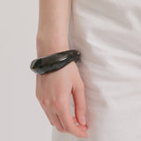 Anna Rossi Contour Bangle in Tar