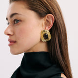 Anna Rossi Flore Earring in Gold