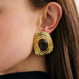 Anna Rossi Flore Earring in Gold