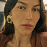 Anna Rossi Flore Earring in Gold