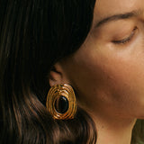 Anna Rossi Flore Earring in Gold