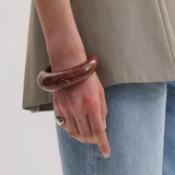 Anna Rossi Heirloom Bangle in Burgundy