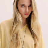 Anna Rossi Alba Necklace in Black