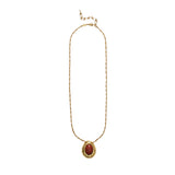 Anni Lu Cherry On Top Necklace in Gold