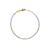 Anni Lu Clemence Bracelet in Lilac