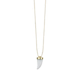 Anni Lu Jaws Big Wave Necklace in Gold