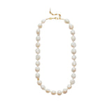 Anni Lu Stellar Pearly Necklace in Gold
