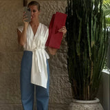 Artclub Seraphine Blouse In Chalk