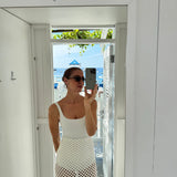 Artclub Villa Savoye Skirt in Bianco