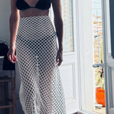 Artclub Villa Savoye Skirt in Bianco