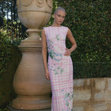 Aston Studio Ariel Dress in Baby Le Fruit Check
