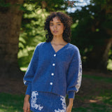 Aston Studio Agnes Cardi in Royal