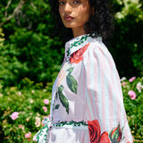 Aston Studio Lucille Dress in Baby Rose Multi