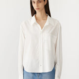 Bassike Casual Classic Shirt in Natural