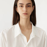 Bassike Casual Classic Shirt in Natural