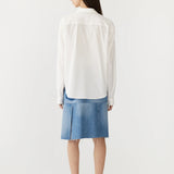 Bassike Casual Classic Shirt in Natural