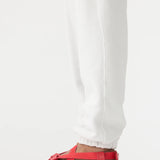 Bassike Fleece Trackpant in Antique White