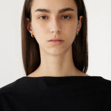 Bassike Midweight Jersey Short Sleeve T-Shirt in Black