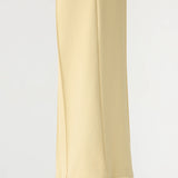 Bassike Refined Pinstitch Pant in Lemon Glaze