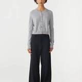 Bassike Stretch Twill Tailored Pant in Black