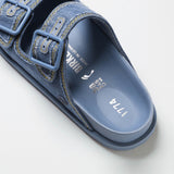 Birkenstock 1774 Arizona Stone Washed in Faded Denim