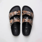 Birkenstock 1774 Arizona EXQ in Natural Snake