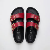 Birkenstock 1774 Arizona EXQ in Red Snake