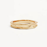 By Charlotte Beneath The Sea Ring in 18K Gold Vermeil