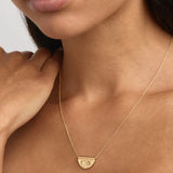 By Charlotte Blooming Together Lotus Necklace in 18K Gold Vermeil