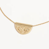 By Charlotte Blooming Together Lotus Necklace in 18K Gold Vermeil