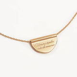 By Charlotte Blooming Together Lotus Necklace in 18K Gold Vermeil