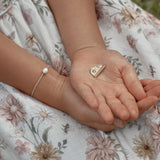 By Charlotte Blooming Together Lotus Necklace in 18K Gold Vermeil