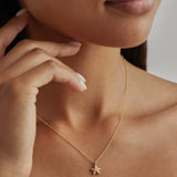 By Charlotte By The Sea Starfish Necklace in 18K Gold Vermeil