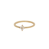 By Charlotte Crystal Bloom Ring in 18K Gold Vermeil