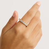 By Charlotte Infinite Skies Ring in 18K Gold Vermeil