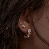 By Charlotte Mist Stud Earrings in Silver