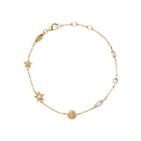 By Charlotte Ocean Dreaming Bracelet in 18K Gold Vermeil