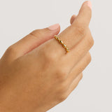 By Charlotte Protected Path Ring in 18K Gold Vermeil