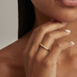 By Charlotte Sunkissed Horizon Ring in 18K Gold Vermeil
