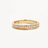 By Charlotte Sunkissed Horizon Ring in 18K Gold Vermeil
