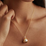 By Charlotte A Place to Dream Pearl Necklace in 18K Gold