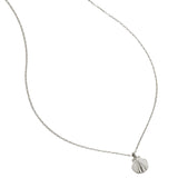 By Charlotte By The Shore Shell Necklace in Silver