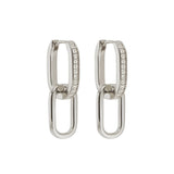 By Charlotte Connect Deeply Hoops in Silver