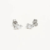 By Charlotte Mist Stud Earrings in Silver