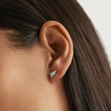 By Charlotte Mist Stud Earrings in Silver