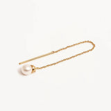 By Charlotte Whispers of Tranquility Pearl Thread Earrings in 18K Gold