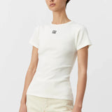 Camilla and Marc Nora Fitted Tee in Soft White