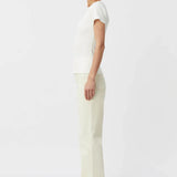 Camilla and Marc Nora Fitted Tee in Soft White