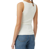 Camilla and Marc Nora Scoop Neck Tank in Soft White